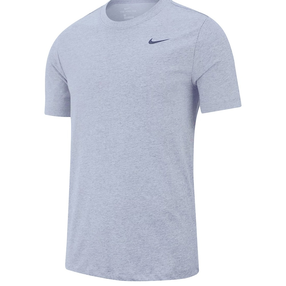 🔥Nike Dri fit mens guys athletic muscle shirt tee t-shirt blue grey size small